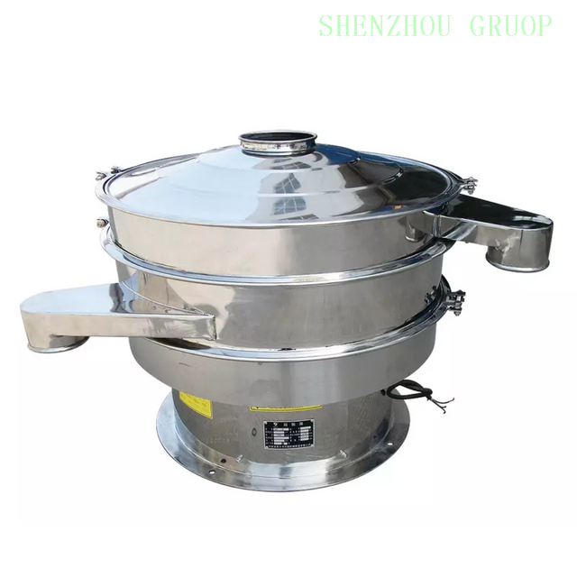 Shenzhou Customizable food grade coffee bean powder rotary vibration sieve machine