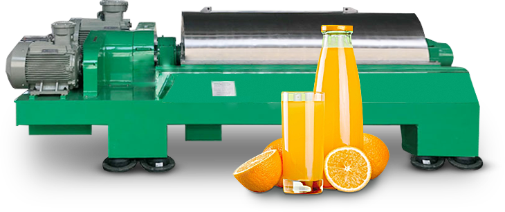 Fruit juice centrifuge separator,