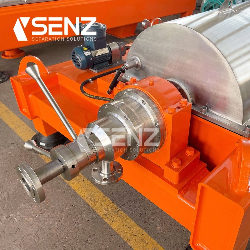 Industrial Scale Oil Water Screw Separator Centrifugal Decanter Olive Palm Oil