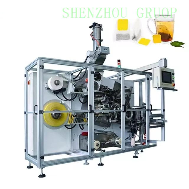 High Speed Automatic Single Chamber 240bags/Min Filtering Nylon Tea Bag Packaging Machine
