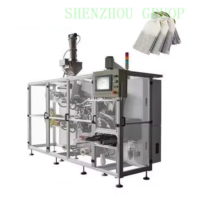 High Speed Automatic Single Chamber 240bags/Min Filtering Nylon Tea Bag Packaging Machine