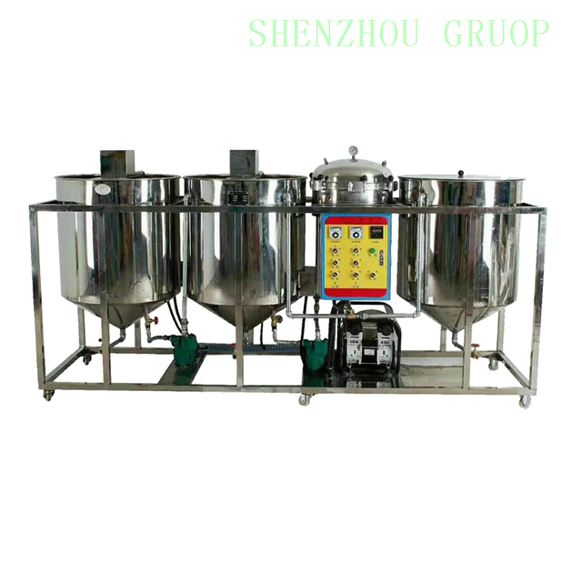 Cooking Oil Refining Machine Plant Manufacturer for Vegetable Oil/Sunflower Oil Production Line