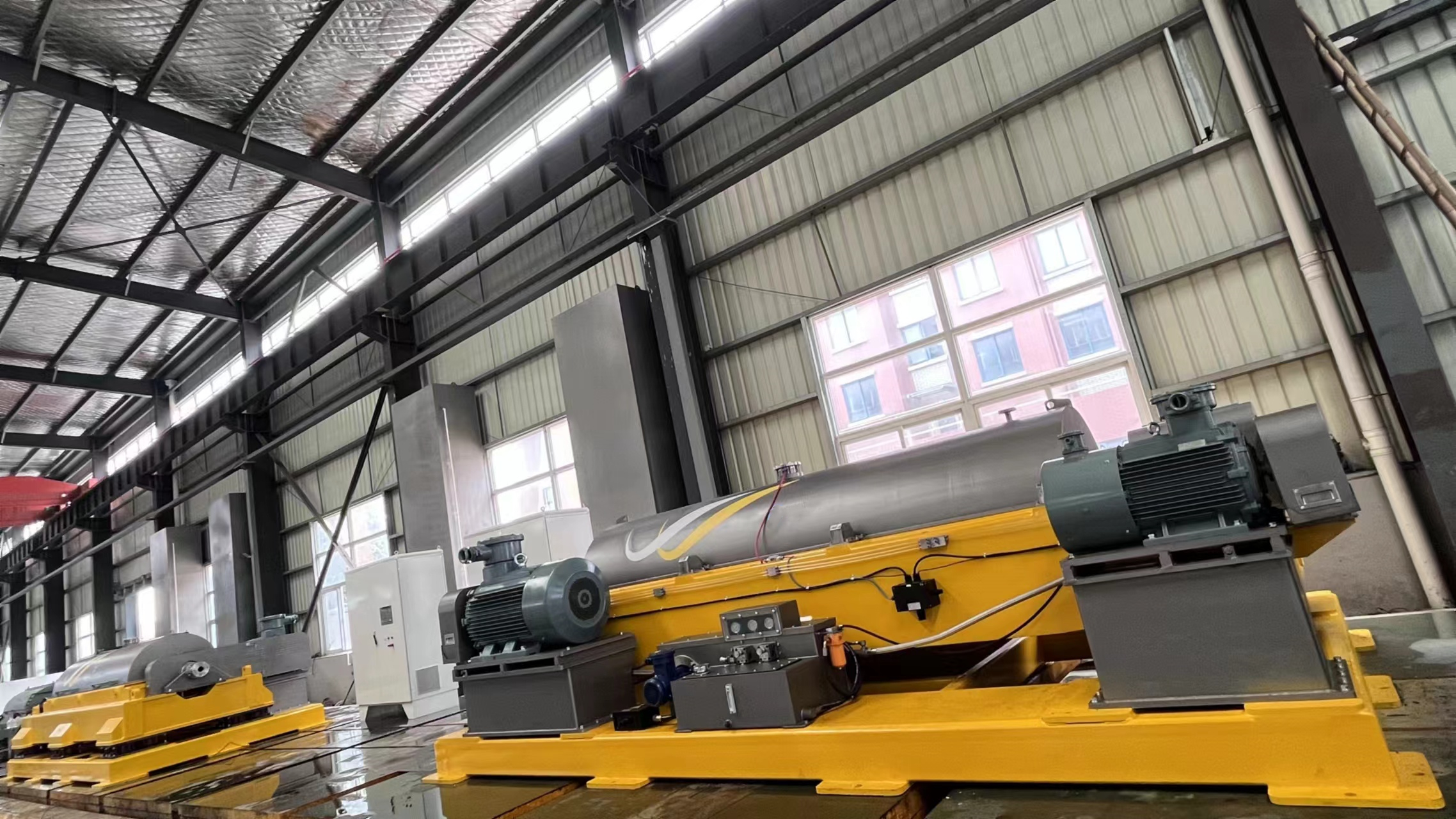 High Speed Horizontal Decanter Centrifuge Machine For Mud Treatment