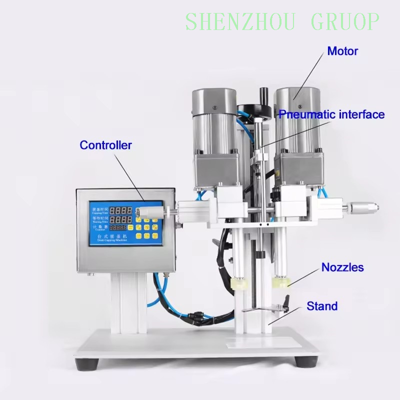 Automatic Screw Capping Machine Bottle Cap Screw Capping 16-55mm Screw Capper Machine