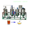 0.5 T/D Small Scale Edible Oil Refining Equipment for Crude Oil Refinery Oil Plant Production Line