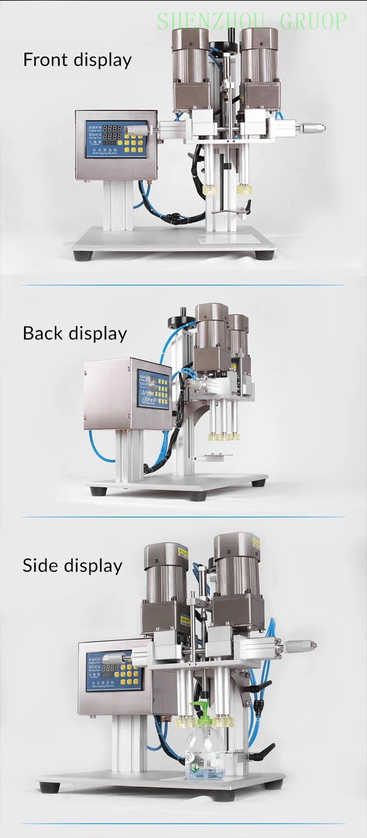 Automatic Screw Capping Machine Bottle Cap Screw Capping 16-55mm Screw Capper Machine